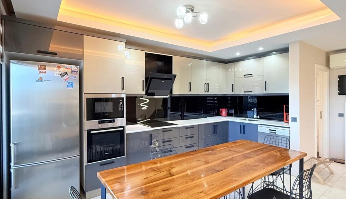 3 Room Duplex Apartment in KESTEL Alanya Turkey