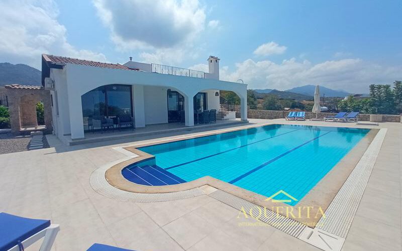 3 Bedroom Villa with Pool in KUCUK ERENKOY Kyrenia North Cyprus