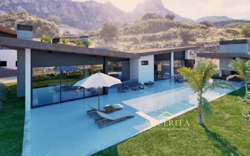 Luxury Seaview Villa in ZEYTINLIK, Kyrenia, North Cyprus
