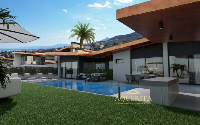 Luxury Seaview Villa in ZEYTINLIK, Kyrenia, North Cyprus