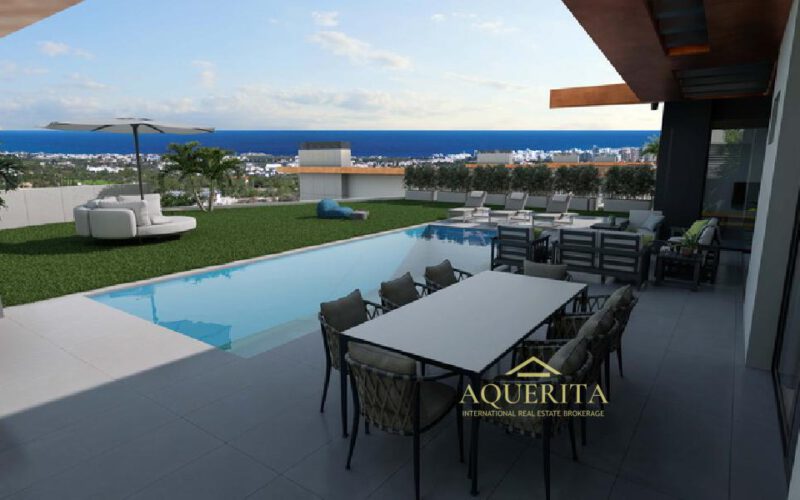 Luxury Seaview Villa in ZEYTINLIK, Kyrenia, North Cyprus