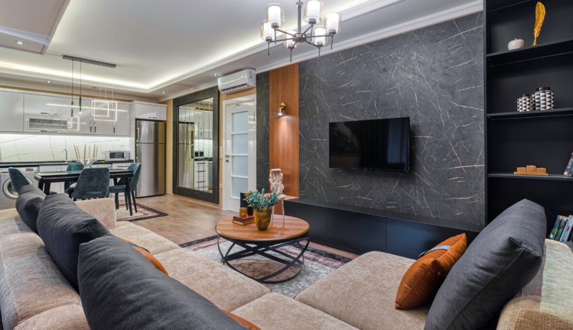 Modern 3 Room Apartment in KESTEL Alanya Turkey