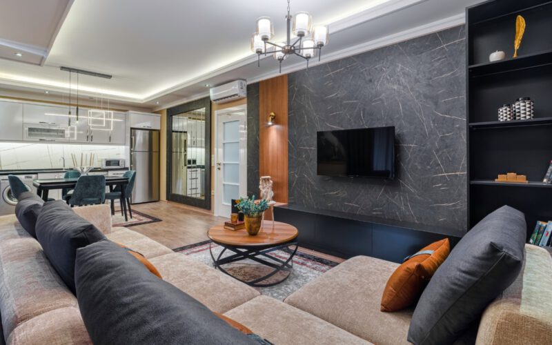 Modern 3 Room Apartment in KESTEL Alanya Turkey