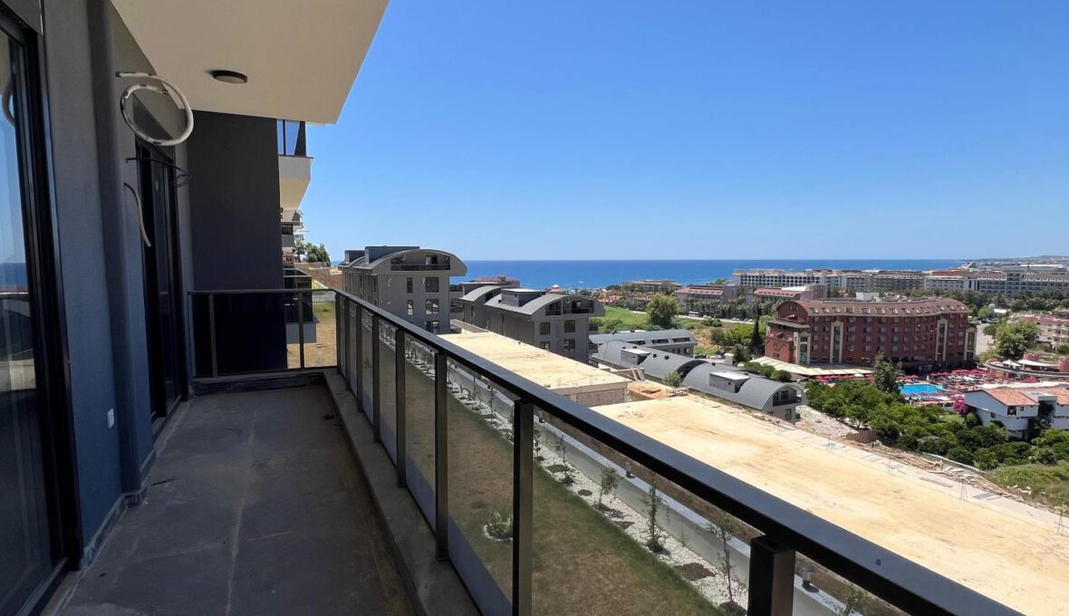 New 3 Room Apartment with Sea View in KONAKLI Alanya Turkey