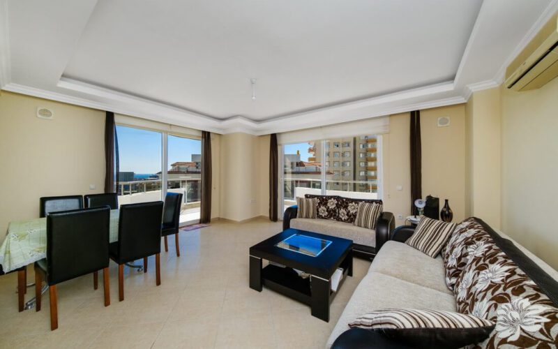 3 Room Apartment with Sea View in MAHMUTLAR Alanya Turkey