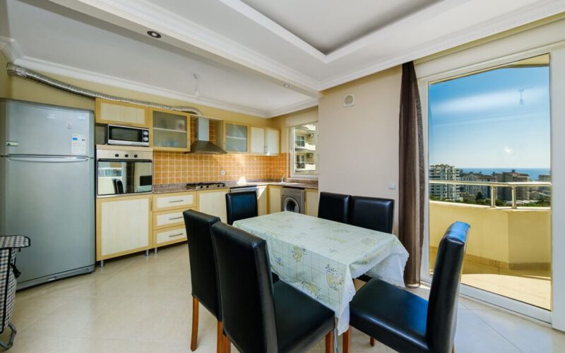 3 Room Apartment with Sea View in MAHMUTLAR Alanya Turkey