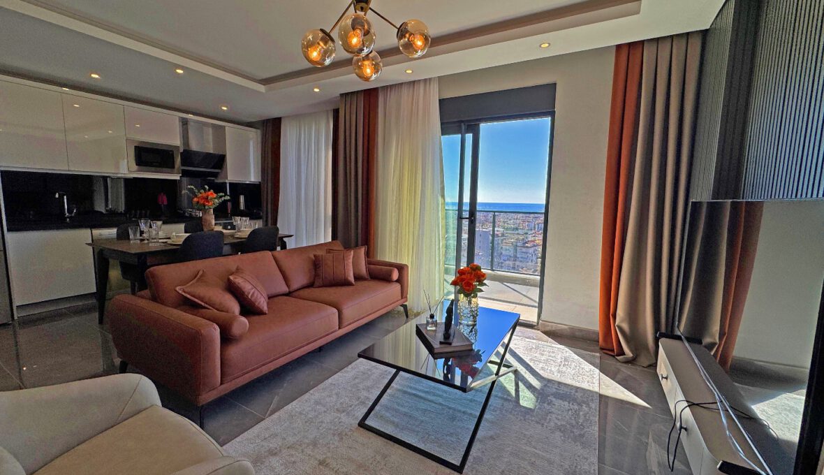 Seaview Duplex Apartment in BEKTAS, Alanya, Turkey