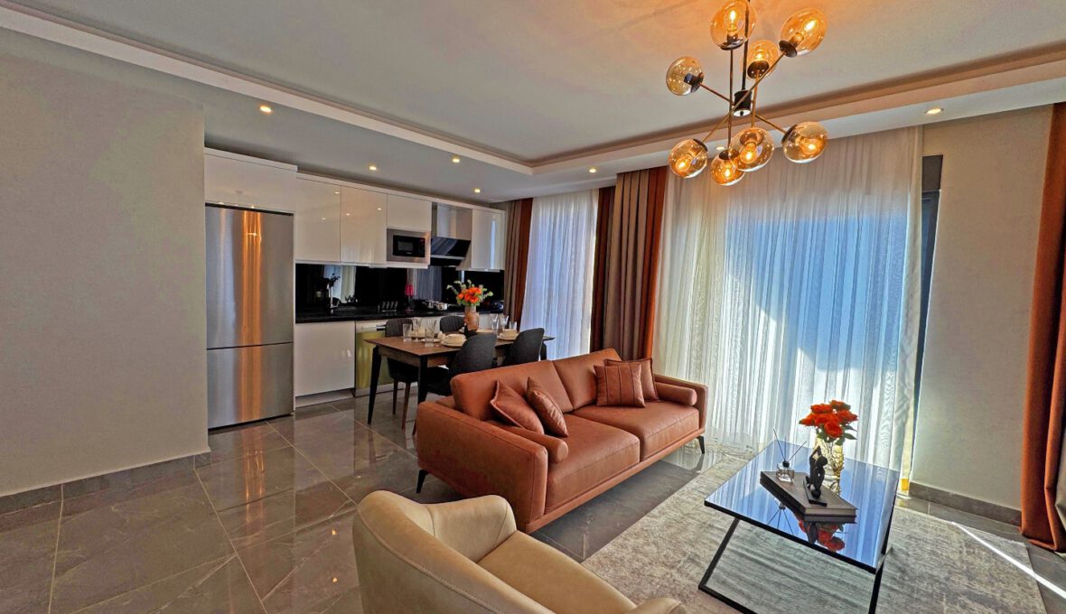 Seaview Duplex Apartment in BEKTAS, Alanya, Turkey