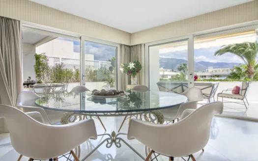 Frontline SEA VIEW Penthouse at Puerto Banús in MARBELLA, Costa del Sol, Spain