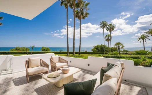 3 Bedroom Ground Floor Residence with Sea Views in ESTEPONA, Costa del Sol, Spain