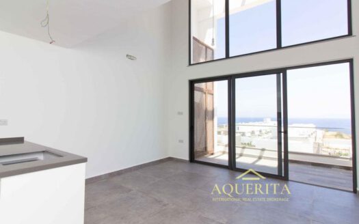 1 Bedroom Duplex Loft Penthouse Apartment with Roof Terrace in BAHCELI Kyrenia North Cyprus