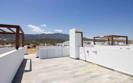 1 Bedroom Duplex Loft Penthouse Apartment with Roof Terrace in BAHCELI Kyrenia North Cyprus
