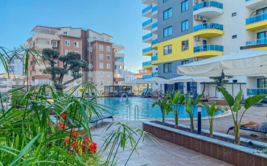 2 Room Apartment in Heaven Hills Residence MAHMUTLAR Alanya Turkey