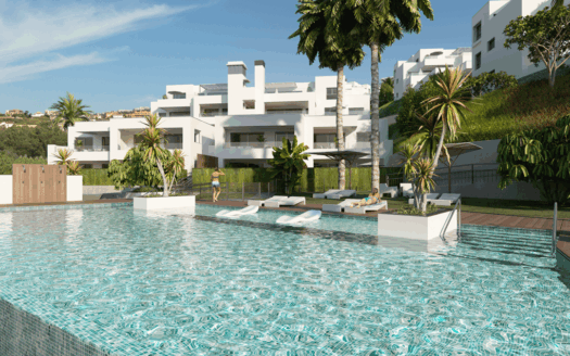 ARRECIFE Residential Apartments & Penthouses in CASARES Costa del Sol Spain