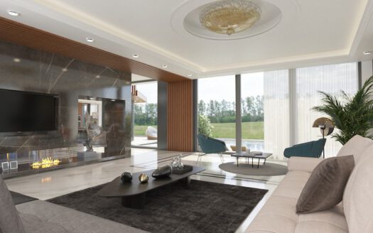 Exclusive 7 Bedroom Villa with Infinity Pool for Sale in KYRENIA North Cyprus