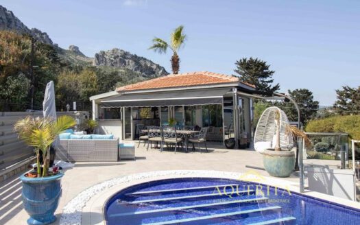 Exclusive Luxury Mediterranean Villa with Large Infinity Pool & Private Bar in KARSIYAKA Kyrenia North Cyprus