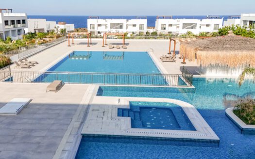 Furnished 1 Bedroom Loft Penthouse with Sea View in BAHCELI, Kyrenia, North Cyprus