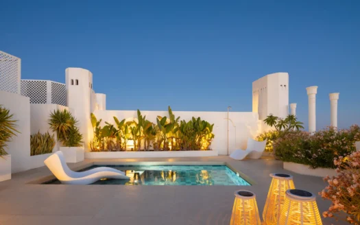 Duplex Penthouse with Pool and Sea View in Jardines Colgantes, Marbella, Costa del Sol, Spain