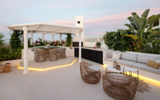 Duplex Penthouse with Pool and Sea View in Jardines Colgantes, Marbella, Costa del Sol, Spain