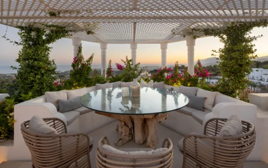 Duplex Penthouse with Pool and Sea View in Jardines Colgantes, Marbella, Costa del Sol, Spain