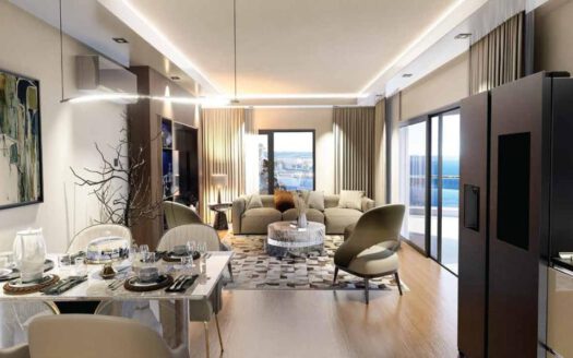 2+1 Apartments OCEAN LIFE RESIDENCE in İSKELE, Famagusta, North Cyprus