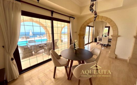 Rare Front Line Villa with Sea View and Private Pool in ESENTEPE Kyrenia North Cyprus