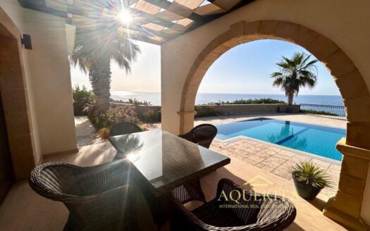 Rare Front Line Villa with Sea View and Private Pool in ESENTEPE Kyrenia North Cyprus
