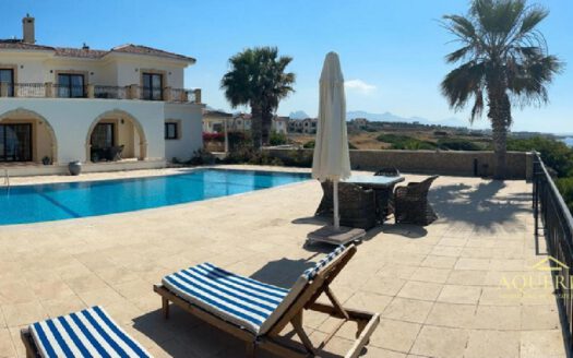 Rare Front Line Villa with Sea View and Private Pool in ESENTEPE Kyrenia North Cyprus