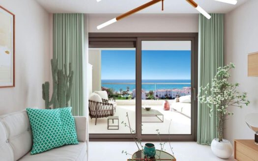 SOLEMAR CASARES COSTA Sea View Penthouse near Beach at Doña Julia Resort, Costa del Sol, Spain