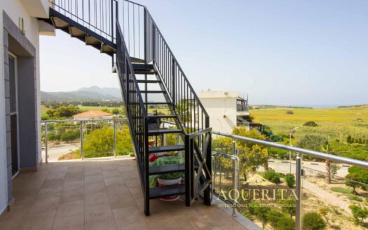 2 Bedroom Flat with Sea View + private Roof Terrace in TATLISU Kyrenia North Cyprus