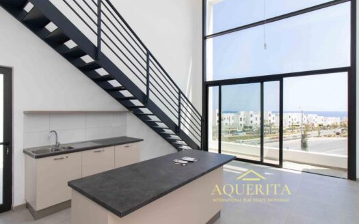 2 Bedroom Loft Penthouse with Sea View in ESENTEPE Kyrenia North Cyprus