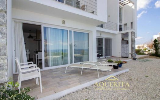 2 Room Apartment on Ground Floor in BAHCELI Kyrenia North Cyprus for Sale