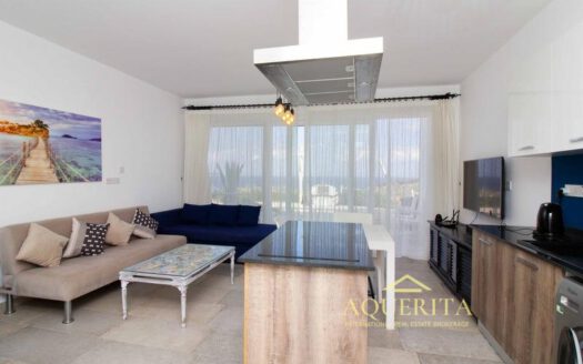 2 Room Apartment on Ground Floor in BAHCELI Kyrenia North Cyprus for Sale