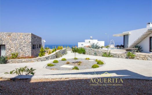 2 Room Ground Floor Apartment with Sea View in BAHCELI Kyrenia North Cyprus