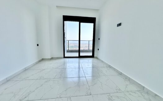 2 Room Apartment with Sea & Mountain View in CIKCILLI Alanya Turkey for Sale