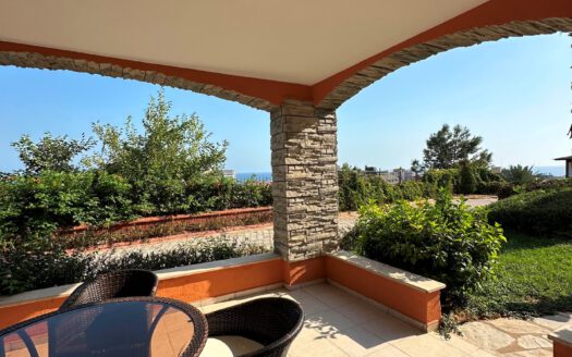 4 Room Twin Villa with Sea View in TURKLER Alanya Turkey for Sale