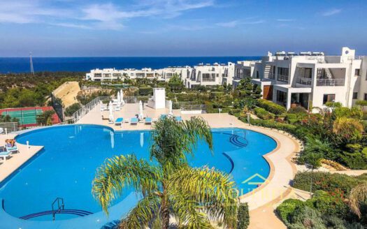 Furnished 2 Bedroom Garden Apartment in ESENTEPE Kyrenia, North Cyprus, for Sale
