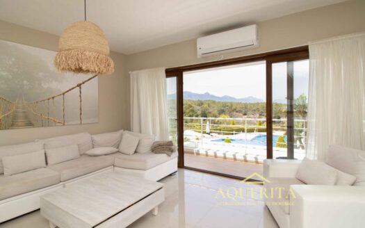 Furnished 2 Bedroom Penthouse Apartment in ESENTEPE, Kyrenia, North Cyprus for Sale