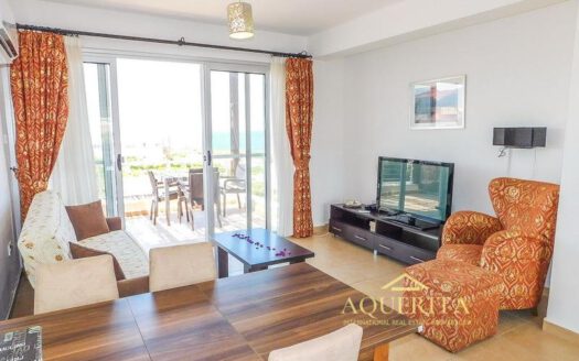 Furnished 3 Room Penthouse with Sea View in TATLISU, Kyrenia, North Cyprus