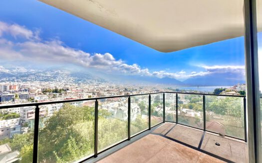 Sea + Mountain View Apartment near the Castle in ALANYA Turkey for Sale